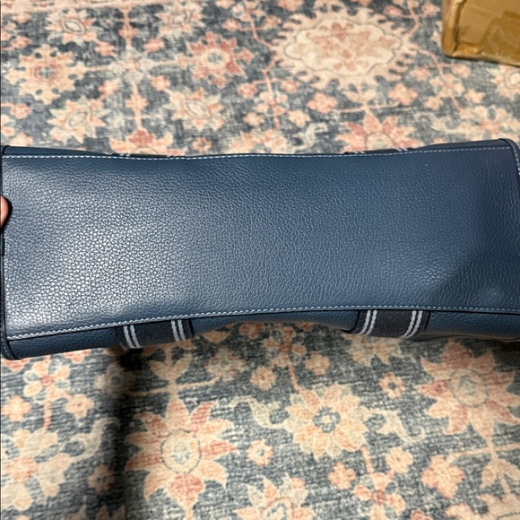 Coach Navy Leather with Logo Straps - Picture 4 of 7